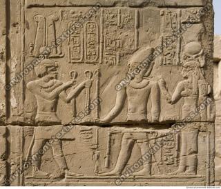 Photo Texture of Symbols Karnak 0082